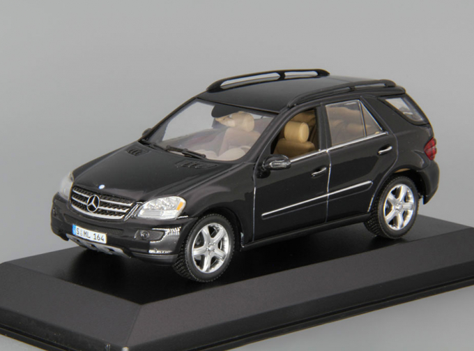 MERCEDES-BENZ M-Class W164 (2005), black absidiant