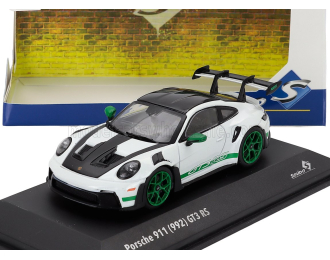 PORSCHE 911 992 Gt3 Rs Coupe (2023), white / green