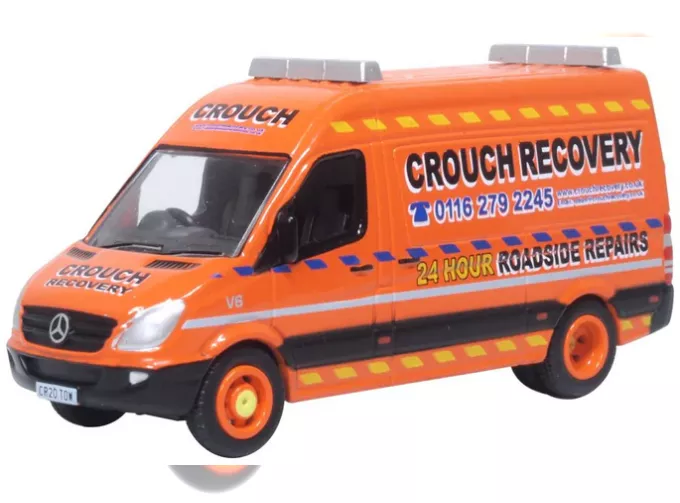 MERCEDES-BENZ Kasten HD Crouch Recovery, оранге