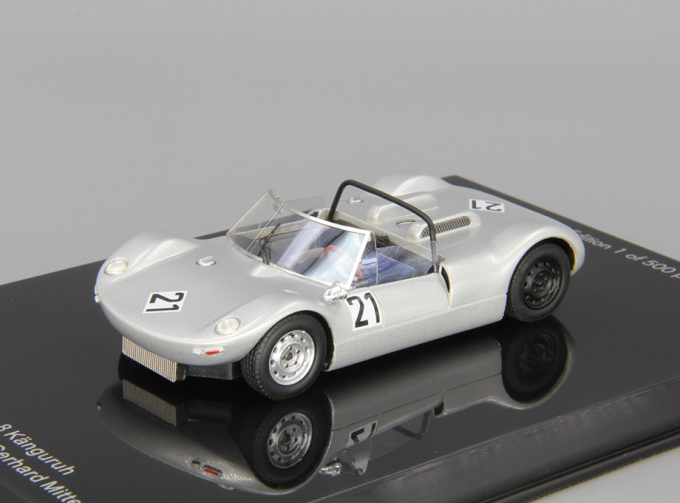 PORSCHE 904-8 Kanguruh 1000 km Nurburgring #21, silver