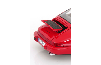 PORSCHE 911 (964) RS with Speedline Rims (1992), red