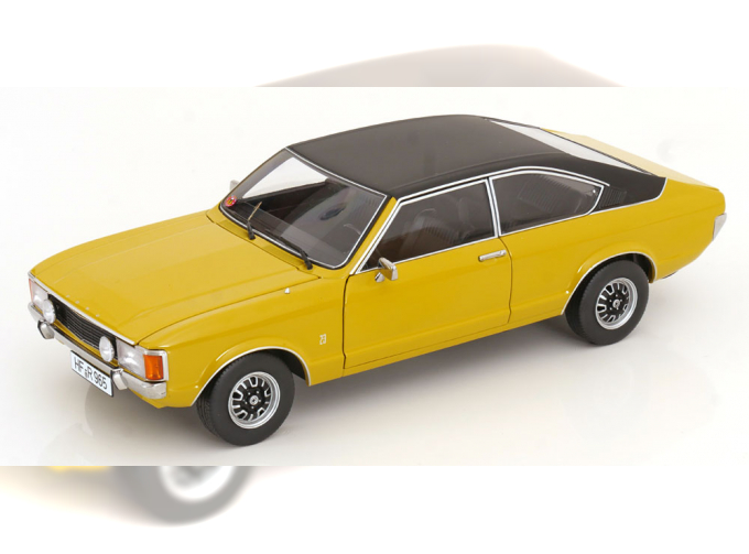 FORD Granada Consul Coupe 2 Series (1975), ochre-yellow matt-black