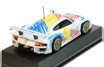 PORSCHE 911 GT1 #01 2-nd Daytona Team Rohr (1998), white