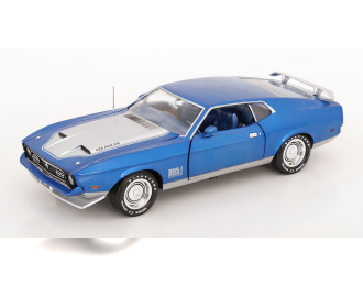FORD Mustang Mach 1 (1971), blue metallic / silver