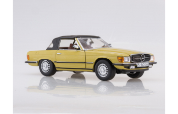 MERCEDES-BENZ 350 SL Closed Convertible (1977 ), mimosa yellow