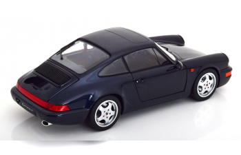 PORSCHE 911 (964) Carrera 4 Coupe (1990), dark blue metallic