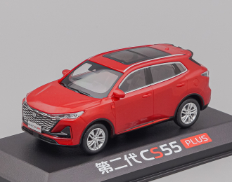 CHANGAN CS55 Plus (2021), red