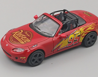 MAZDA MX-5 Race Car NC (2005) "Rust-Eze" #95, red