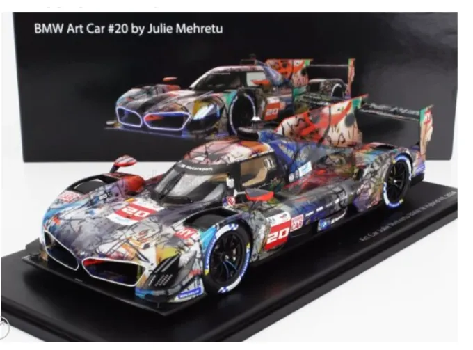 BMW M Hybrid V8 Hypercar №20 in Sonderlackierung 24h LeMans Robin Frijns, René Rast, Sheldon van der Linde (2024)