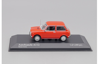 AUTOBIANCHI A112 (1974), red