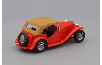 MG T.C. (1945), red / beige