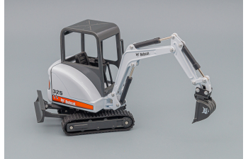 BOBCAT 325 Compact Excavator, white