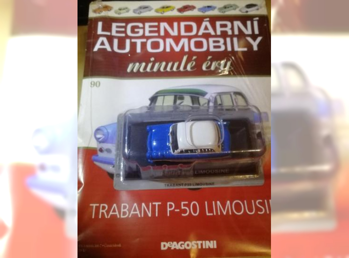 TRABANT P50 - Limousine, Legendarni automobily minule ery 90