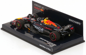 RED BULL F1 Rb20 Team Oracle Red Bull Racing №11 Season (2024) Sergio Perez, Blue Yellow Red