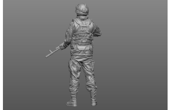 Фигурка Солдат 1 в очках (под покраску)