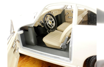 PORSCHE 356B Coupe (1961), white