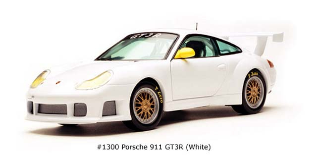 PORSCHE 911 GT3R 200 white