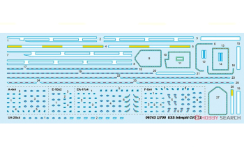 Сборная модель USS Intrepid CVS-11