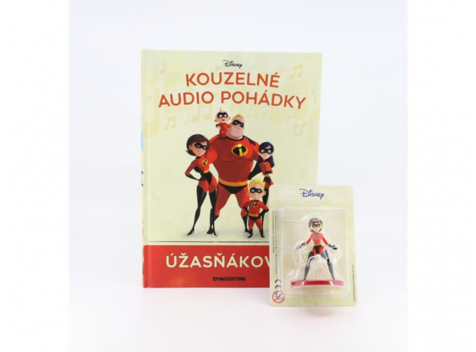 Волшебные аудиосказки Диснея №56: Суперсемейка 2 - книга с фигуркой