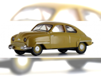 SAAB 92 (1950), желтый