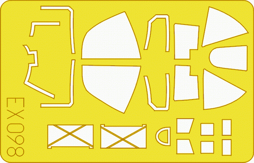 Окрасочная маска Американский истребитель Lockheed P-38 Lightning