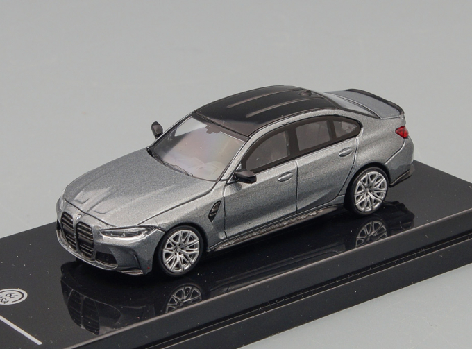 BMW 3-SERIES M3 COMPETITION BERLINE (G80) LHD (2021), SKYSCRAPER GREY