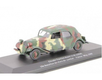 CITROEN traction avant 11 BL (1940), Voitures Militaires de la 2nde Guerre Mondiale