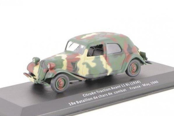CITROEN traction avant 11 BL (1940), Voitures Militaires de la 2nde Guerre Mondiale