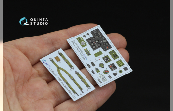 3D Декаль интерьера кабины Curtiss H-75 Hawk (Special Hobby)