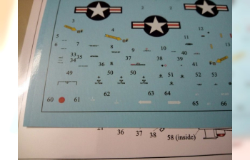 Декаль A-4E/F Skyhawk stencils