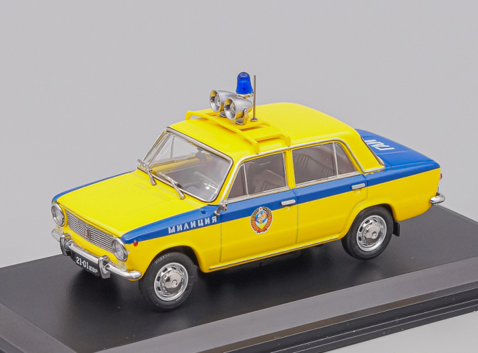 (Уценка!) ВАЗ 2101 Милиция ГАИ, лимонный