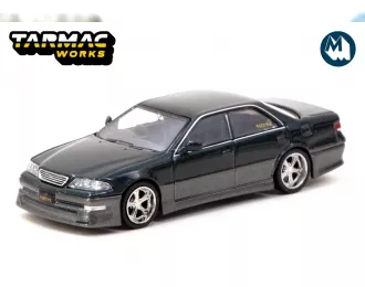 TOYOTA Mark II JZX100 RHD, Dark Green Metallic