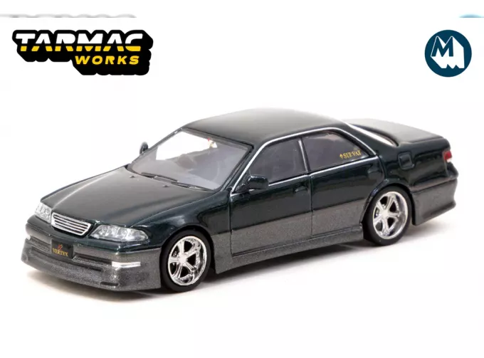 TOYOTA Mark II JZX100 RHD, Dark Green Metallic