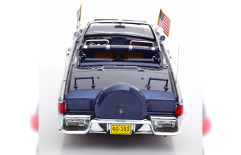 LINCOLN Continental X100 J F Kennedy (1961), dark blue-metallic