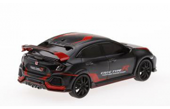 HONDA Civic Typ R FK8 Customer Racing Study (2017), flatblack red