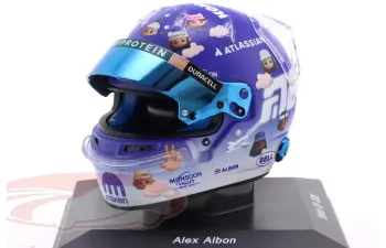 MINI HELMET Williams Racing #23 8th British GP Formula 1 Alex Albon  (2025)
