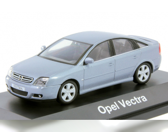 Opel Vectra GTS (Vectra C) 2003 silver lightning серо-голубой мет