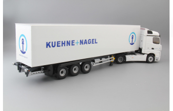 MERCEDES-BENZ Actros 2 Fourgon Kuene Nagel, white