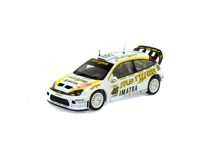 FORD Focus WRC #46 Winner Monza Rally Valentino Rossi (2006), white