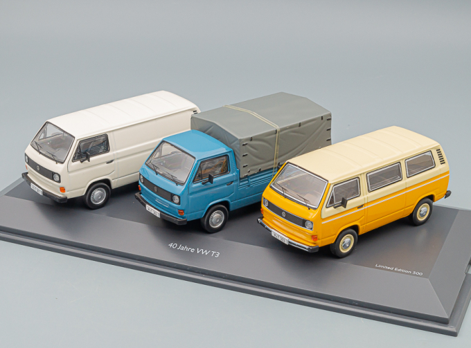 Set VOLKSWAGEN Bus 40 Jahre VW T3