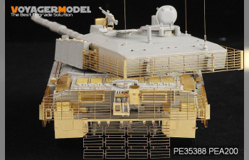 Фототравление для Challenger 2 MBT, любовь к планке