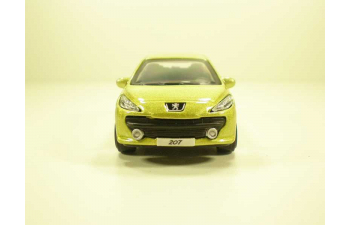 PEUGEOT 207, Street Fire 1:43, зеленый