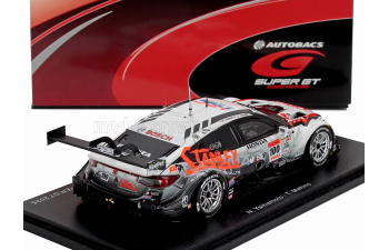 HONDA Civic Type R-gt Team Stanley Kunimitsu №100 Gt500 Class Super Gt (2025) Naoki Yamamoto - Adasuke Makino, White Black Orange