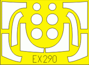 Окрасочная маска Американский истребитель Lockheed Martin F-16I SUFA