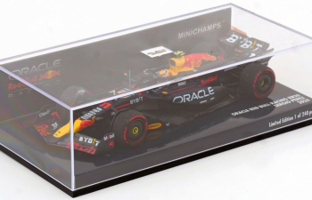 RED BULL F1 Rb20 Team Oracle Red Bull Racing №11 Season (2024) Sergio Perez, Blue Yellow Red