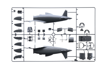 Сборная модель MACCHI Mc.202 Saetta Airplane Military 1943