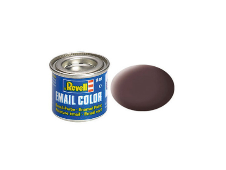Краска алкидная - Коричневая кожа (RAL 8027), матовая, 14 мл
