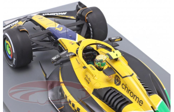 McLAREN MCL38 #4 4th Monaco GP Formula 1 Lando Norris (2024)