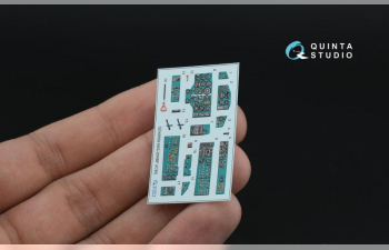 3D Декаль интерьера кабины МиГ-25РБФ (ICM) (с 3D-печатными деталями)