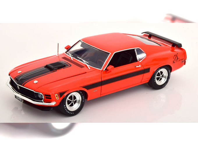 FORD Mustang Boss Mach 1 Sidewinder (1970), light red/ black